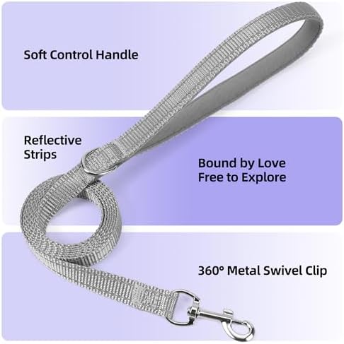 Solmoony Sparkly Small Dog Harness and Leash Set, Step in Soft Light Puppy Vest - Image 3