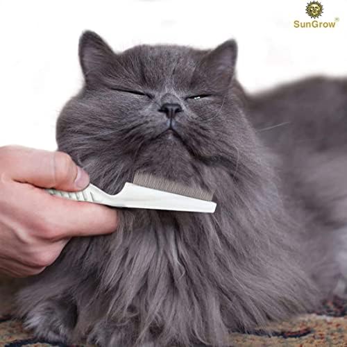 SunGrow Detangling Pet Comb for Dogs, Anti-static Groomer Removes Tangles & - Image 2