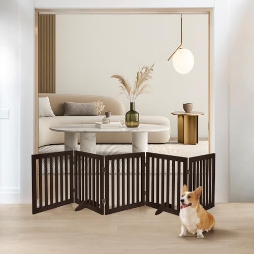 unipaws 24”H Free Standing Pet Gate - Image 2