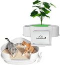 Large Enclosed Corner Cat Litter Box by Unknown