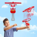 Super Wings High Flying Jett, Airplane Toy Figure & Launcher, Fly Over 20 Feet by SuperWings