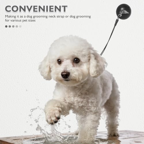 Suction Cup Adjustable Tether Steel Wire Leash Dog Bathing - Image 5