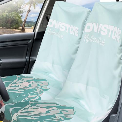 Hahafelt 2 Pack Car Seat Towel Cover - Image 3