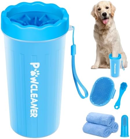 Professional 7 in 1 Dog Paw Cleaner by Comotech
