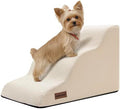 Aodisman Dog Stairs for Small Dogs, 3 Step Dog Ramp for Couch, Non-Slip Steps by AODISMAN
