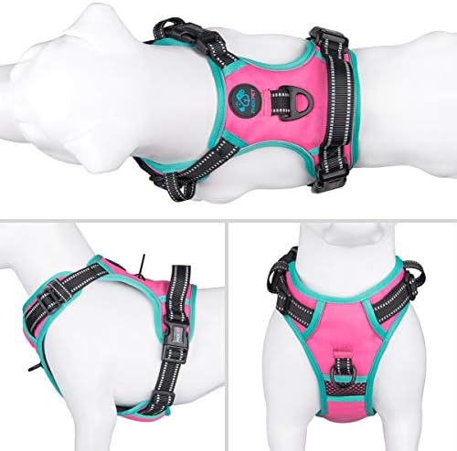 PHOEPET Upgraded No Pull Dog Harness, Reflective Adjustable Vest - Image 2