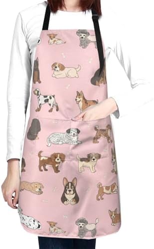Waterproof Apron For Adults Chef Bib by Abucaky