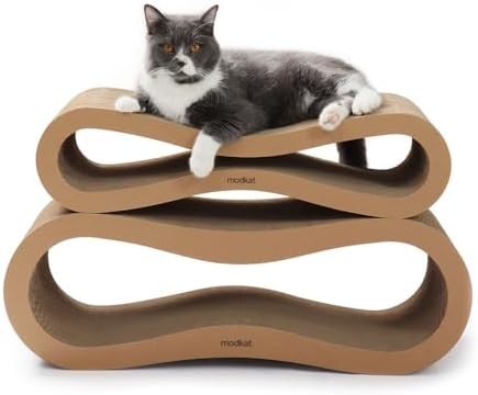 Modkat 2-Pc Cat Scratcher Set, Reversible, Large & Small Sizes - Image 4