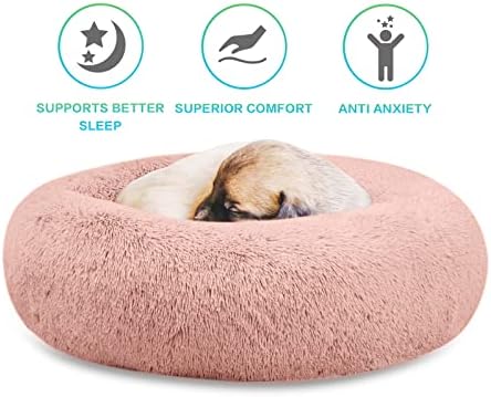 SAVFOX 23 inches Calming Donut Dog Bed - Image 3