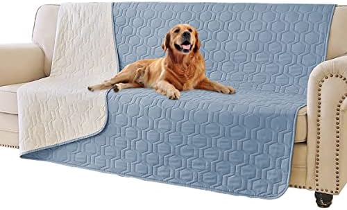 Waterproof Blanket Couch Cover for Dogs Non-Slip Pet Sofa Protector by TcksstexFauxFurDogBedCover