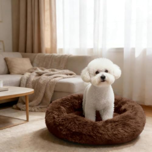 Comfort Donut Dog Bed for Small Dogs, Cat Bed & Pet Bed for Indoor Use - Image 6