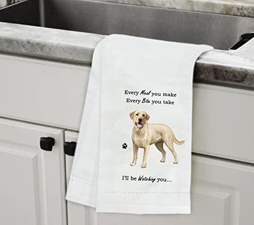 YELLOW LABRADOR Kitchen Towels - Image 3