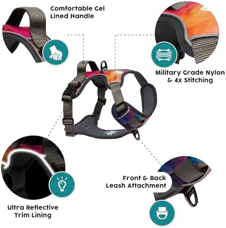 Embark No Pull Dog Harness, Reflective Adjustable Training Vest, No Choke - Image 3