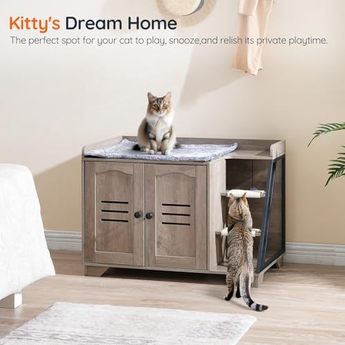 HOOBRO Cat Litter Box Enclosure - Image 3