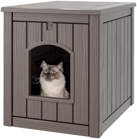 Cat Litter Box Enclosure, Hidden Litter Box by WTFGO