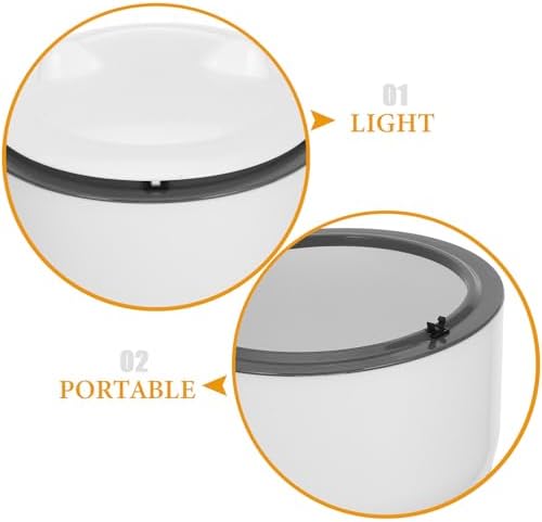 Cat Litter Disposal Bin with Sealed Lid and One-Button Odor Isolation, Small - Image 3