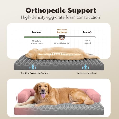 MEKIY Orthopedic Washable Dog Bed - Image 3