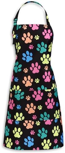 Plum Hill Waterproof Dog Grooming Apron, Groomer Apparel, Pet Washing Smocks - Image 3