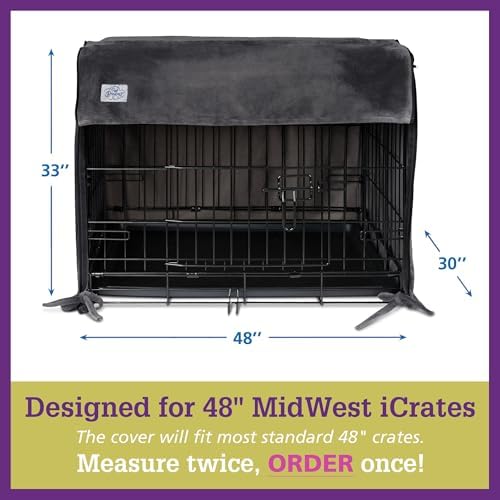 Pet Dreams Dog Crate Cover, XX Large - Image 5