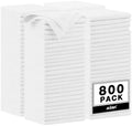 AIDEA White Microfiber Cleaning Cloth-800PK, Microfiber Towels by AIDEAHOME