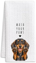 Doxie Kitchen Towel, Hand Towel, Dachshund Gifts by Buildinest