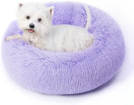 Calming Round Dog Bed & Cat Bed by SunstyleHome