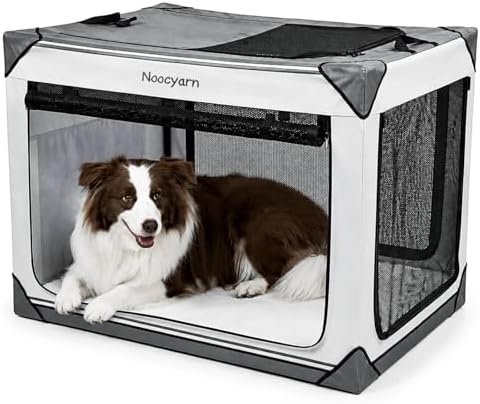 Collapsible Soft Dog Crate 36 Inch, Portable Travel Pet Crate by Unknown