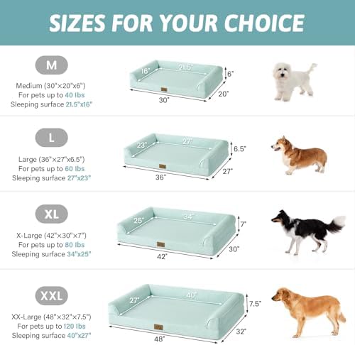 COZY KISS Cooling Dog Bed for Medium Dogs - Image 2