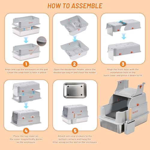Stainless Steel Litter Box - Image 6
