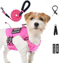 No Pull Tactical Dog Harness Small Sized Dog, Service Dog Vest by Yungaspy