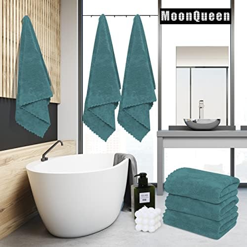 MOONQUEEN 6 Pack Premium Bath Towel Set - Image 2