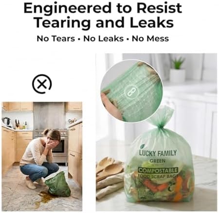 13 Gallon Drawstring Compost Bags - Image 5