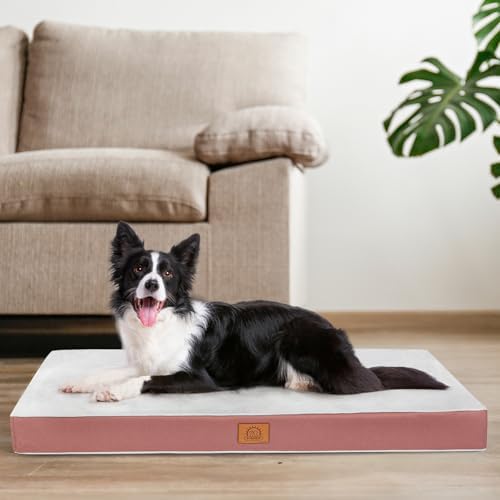 Sunheir Waterproof Dog Bed Covers Replacement Washable, Pet Bed Cover Only - Image 5