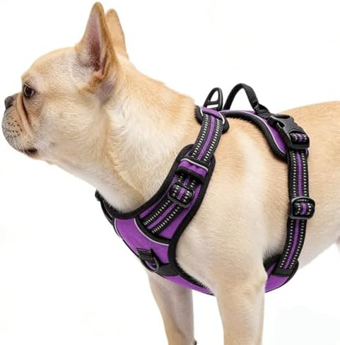 Purple No-Pull Dog Harness - Image 4