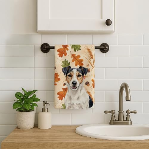 Caroline's Treasures Parson Russell Terrier Dogs Kitchen Towel 15x25 in - Image 2