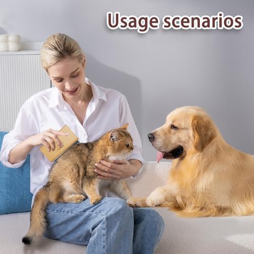 Premium Deshedding Dog Brush, Pet Deshedding Brush, Professional Cat Deshedding - Image 7