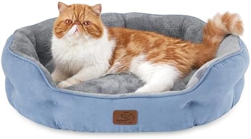 Bedsure Small Dog Bed Washable, Round Cat Beds by BEDSURE