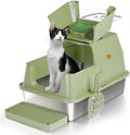 Stainless Steel Cat Litter Box by Eosarcu