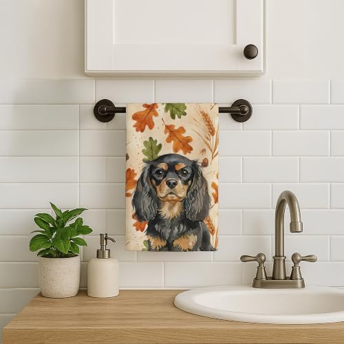 Caroline's Treasures English Toy Spaniel Dogs Kitchen Towel 15x25 - Image 2