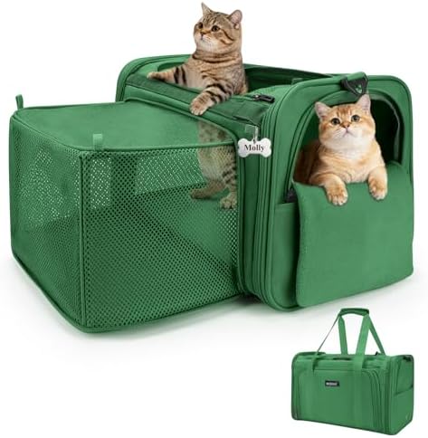 MIDOG Soft Cat Carrier Airline Approved, Expandable by MIDOG