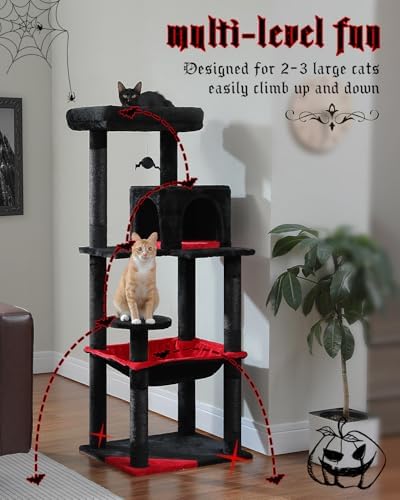 MUTTROS 56.3" Cactus Cat Tree - Image 7