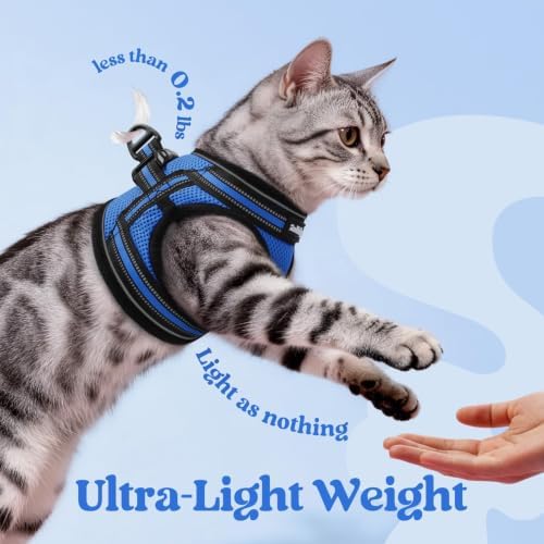 rabbitgoo Cat Harness and Leash Set, Step-in Soft Vest - Image 6