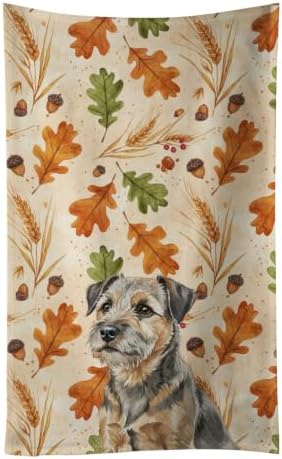 Caroline's Treasures Border Terrier Dogs Kitchen Towel 15x25 in by CarolinesTreasures