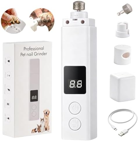 Quiet Dog Nail Grinder with Guard by BVQWO