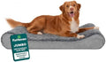 FurHaven Orthopedic Dog Bed for Large Dogs, Luxe Lounger Contour Mattress by FurHaven