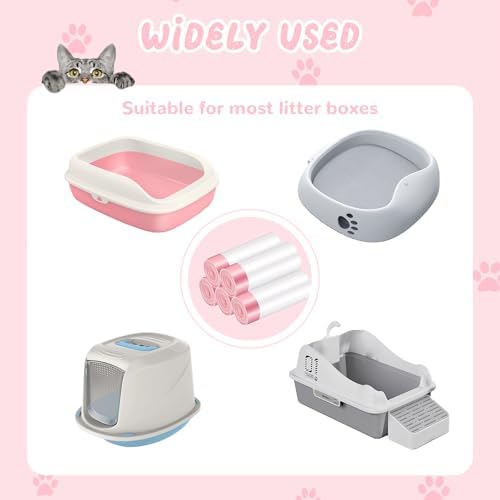 100 Counts Cat Litter Box Liners, One Step Cleaning, Heavy Duty, Extra Thick & - Image 7