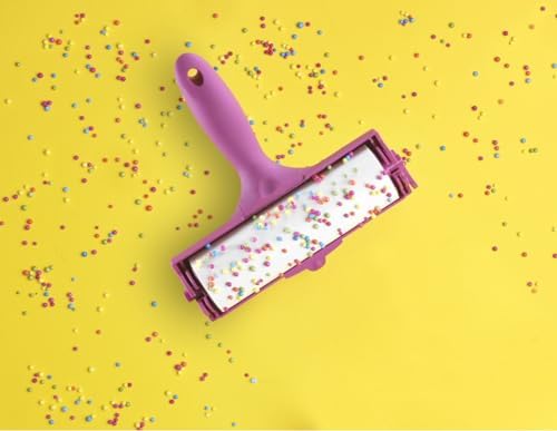 Large Lint Roller 6.3" with Extra Refill -120 Sticky Sheets, Protective Cover - Image 6