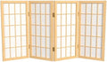 2 ft. Short Desktop Window Pane Shoji Screen by RedLantern