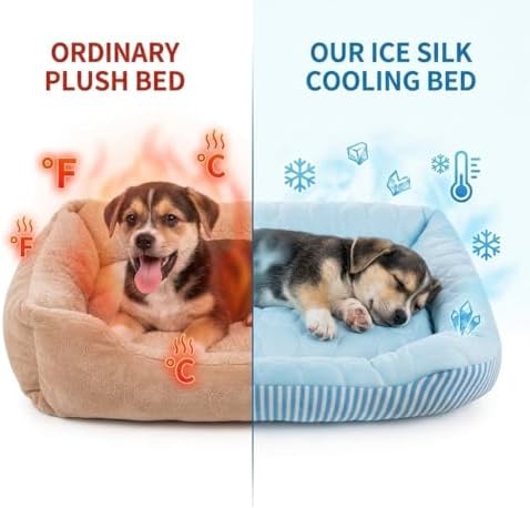 Cooling Dog Bed for Large Medium Small Dogs, Breathable Dog Cooling Mat - Image 2