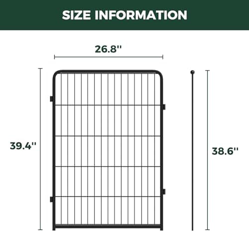 FXW Homeplus Indoor Dog Playpen, 2 Panels, - Image 4
